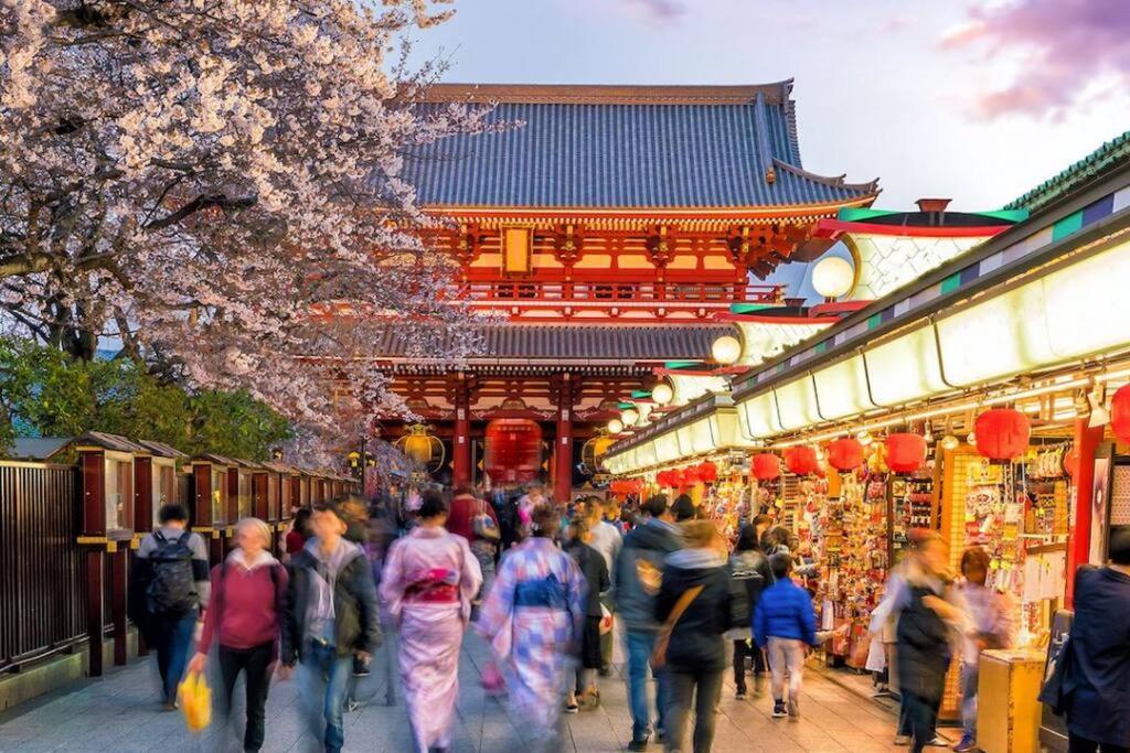 *301 Oshiage Sta 3Mins Walk! Wi-Fi Elevator Apartment Tokyo Exterior photo