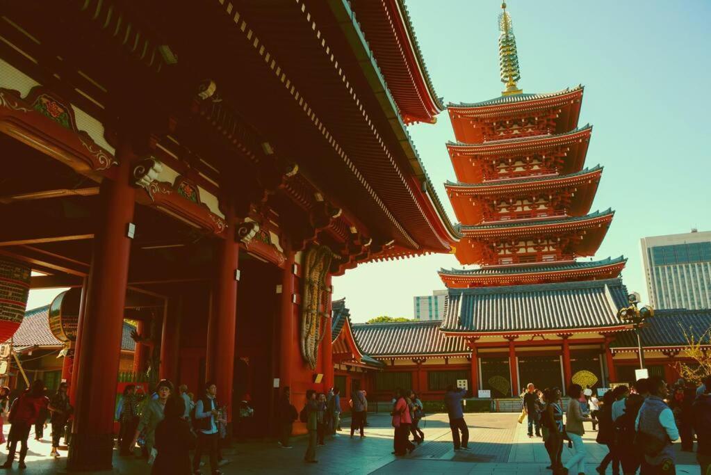*301 Oshiage Sta 3Mins Walk! Wi-Fi Elevator Apartment Tokyo Exterior photo