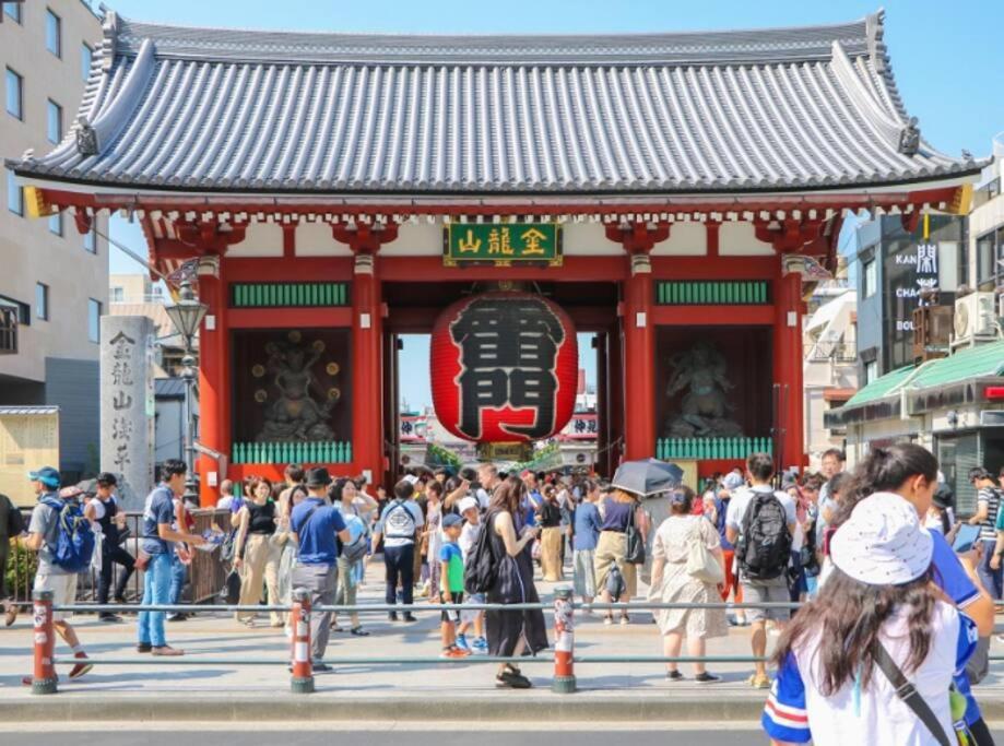 *301 Oshiage Sta 3Mins Walk! Wi-Fi Elevator Apartment Tokyo Exterior photo