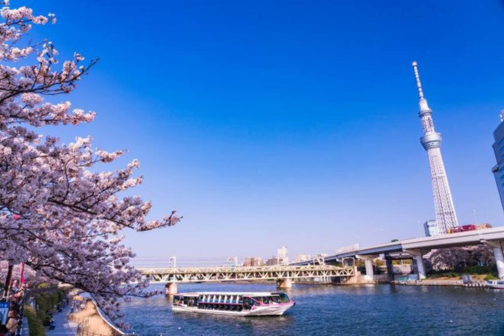 *301 Oshiage Sta 3Mins Walk! Wi-Fi Elevator Apartment Tokyo Exterior photo